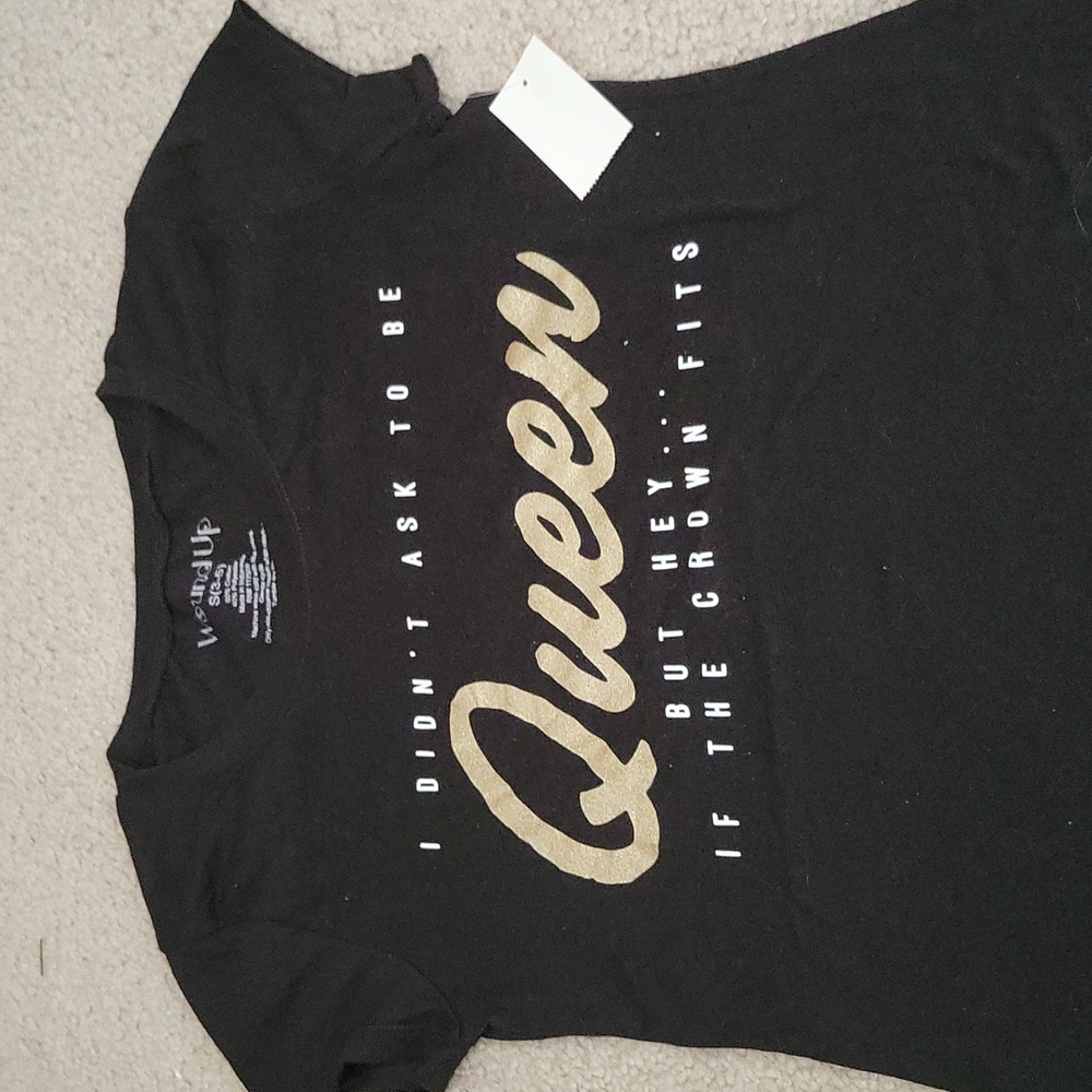 Black Tee Shirt for Kids